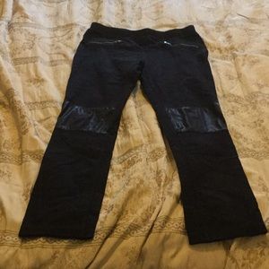 Place black pants
